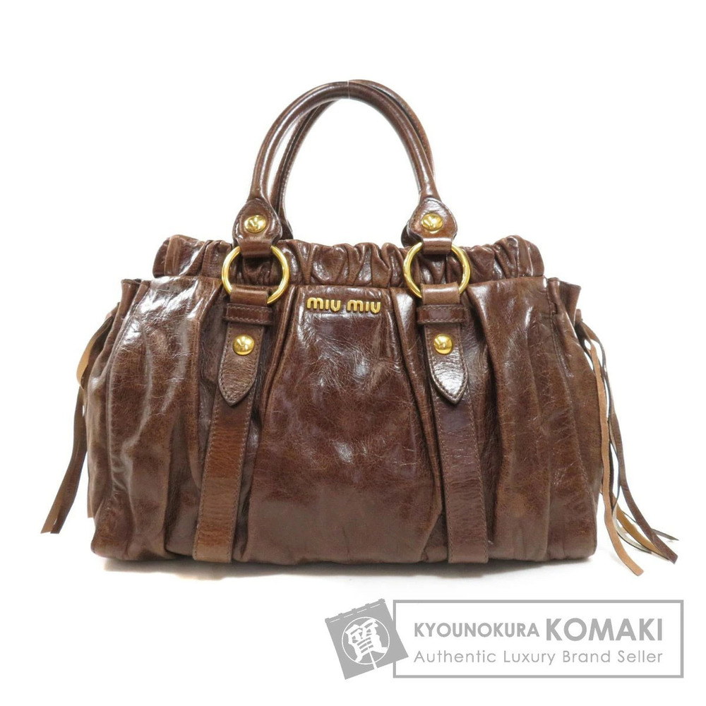 Miu Miu bag handbag leather